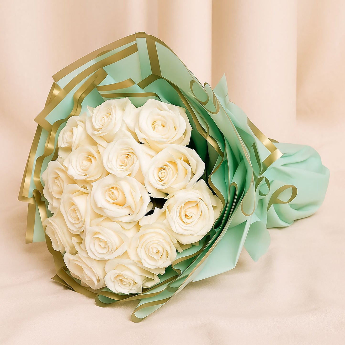 White Roses Bouquet