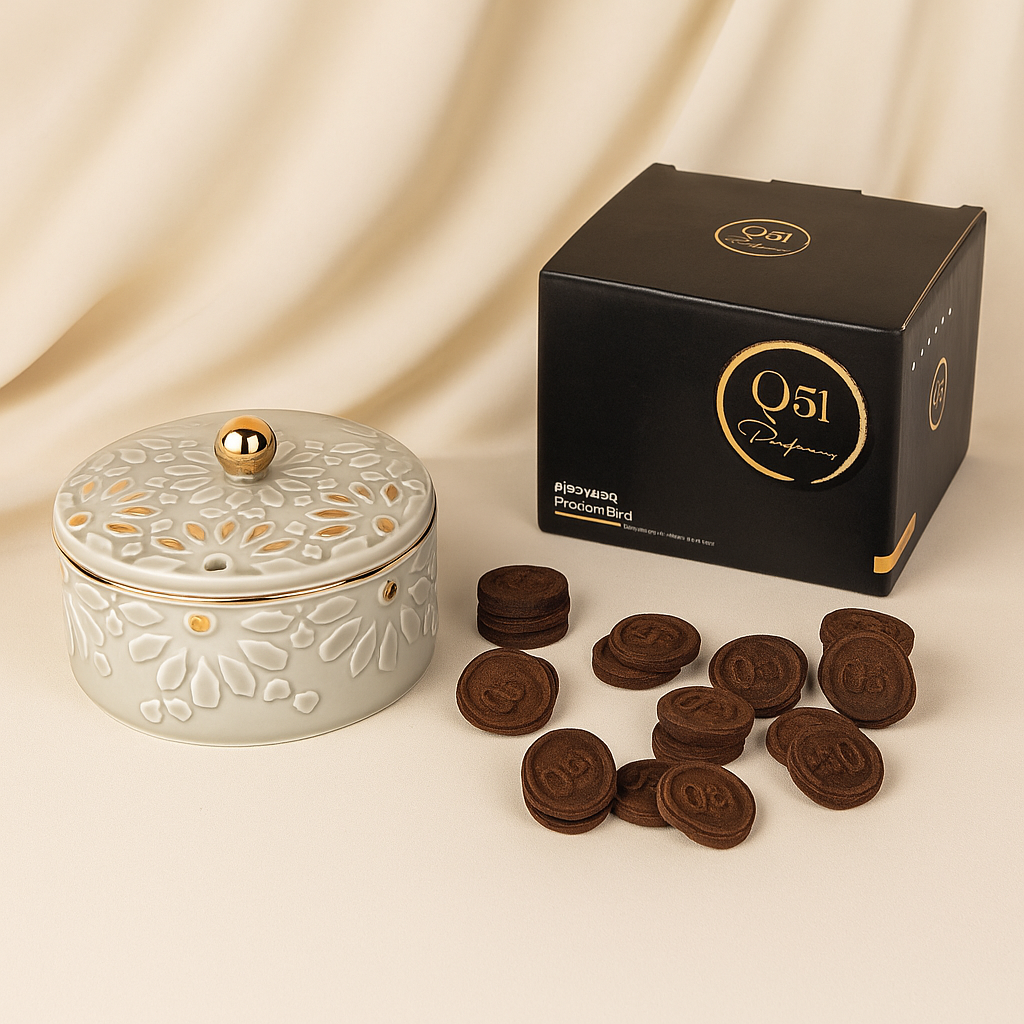 Gray Bukhor Charming Tobacco Incense - 20 Pieces of Captivating Aroma