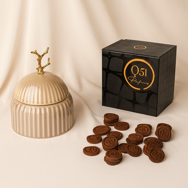 بخور القهوة تبغ ساحر - 30 قطعة من العطر الساحر