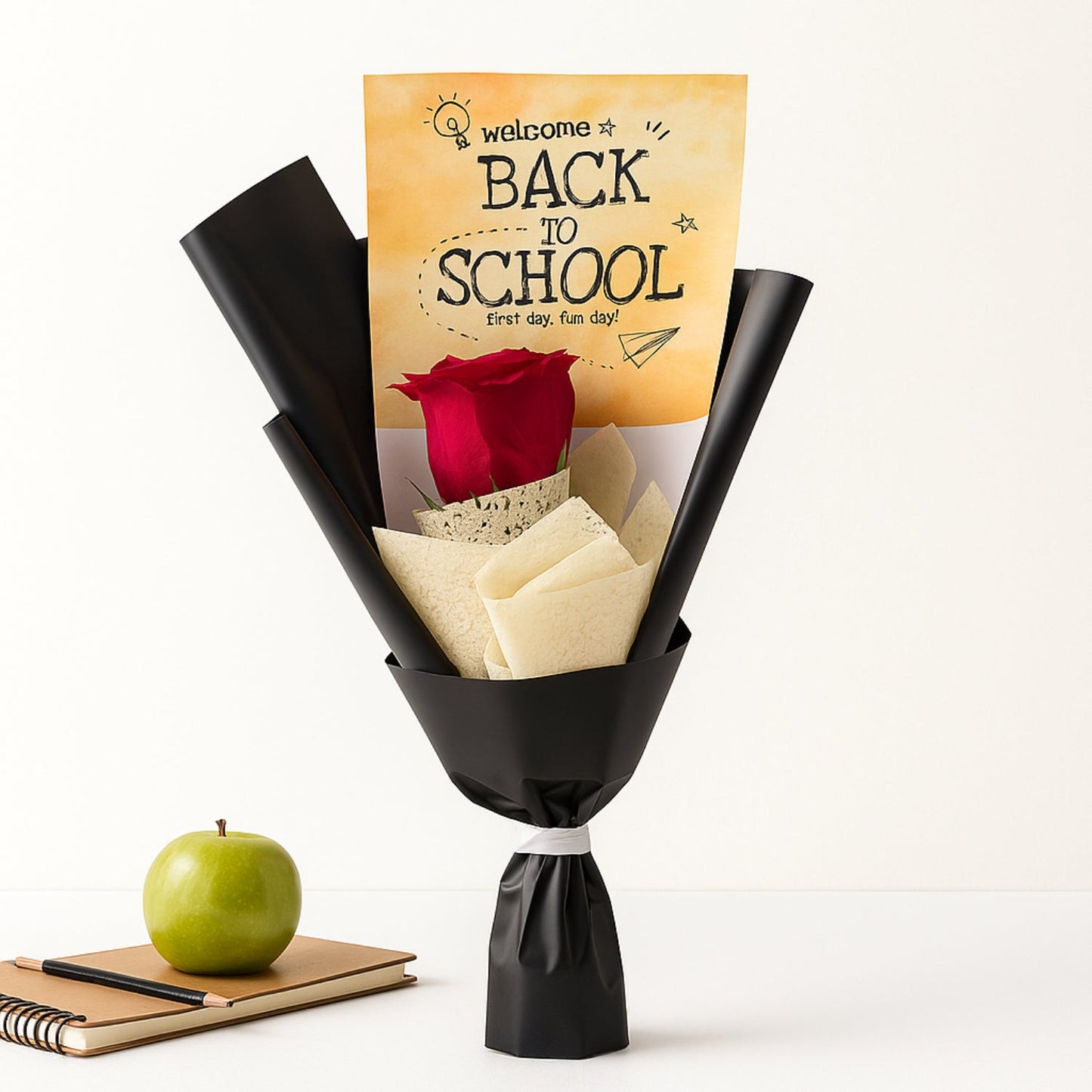 Red Rose Welcome Back to School Bouquet