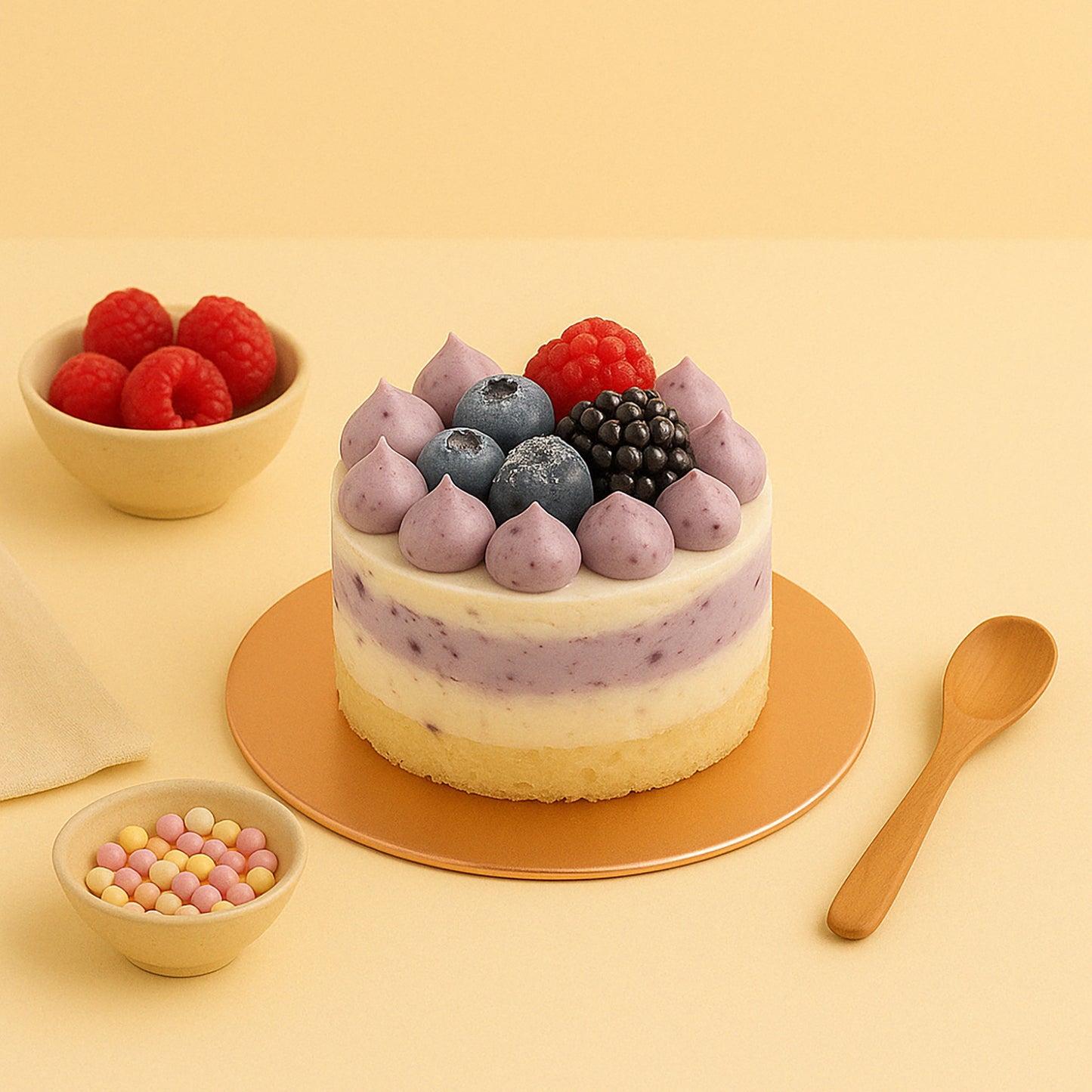 A Quartet of Love: Exquisite Monocake Delights