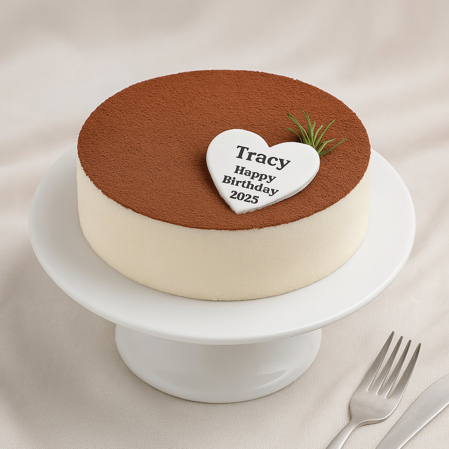 Exquisite Velvet Tiramisu Celebration Cake