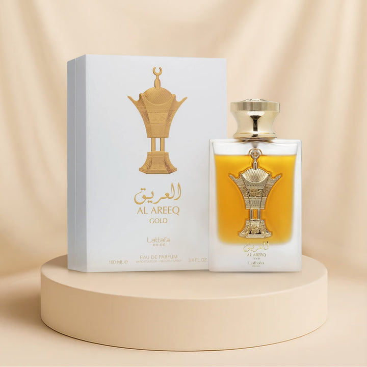 Al Areeq Gold 100 ml Eau de Parfum for Women by Lattafa - Luxurious Arabian Fragrance