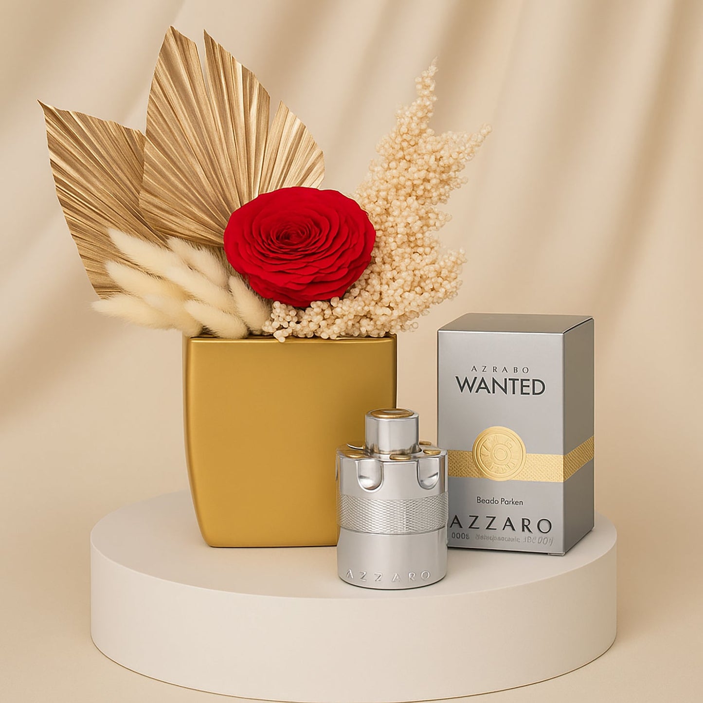Azzaro Wanted Flame of Love Gift Set: Exquisite Fragrance and Floral Elegance