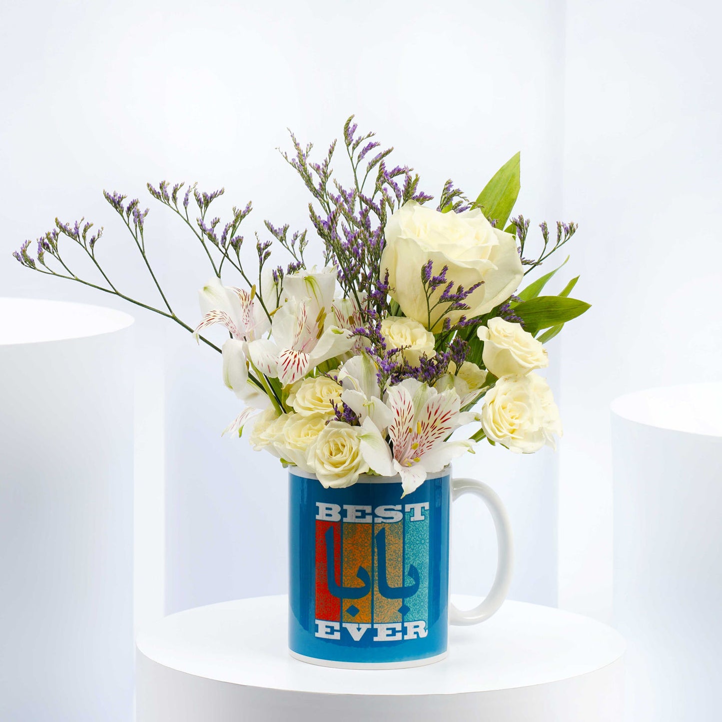 Best Abba Ever Flowers Mug - Perfect Father's Day Gift