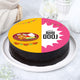 Delicious Bhai Dooj Chocolate Cream Cake - Half Kg