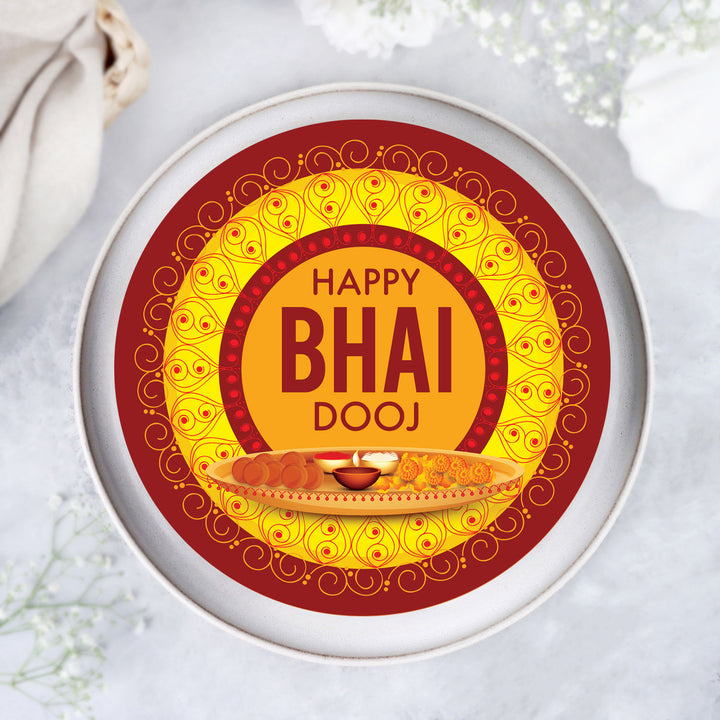 Delicious Bhai Dooj Special Chocolate Cake - Half Kg Delight