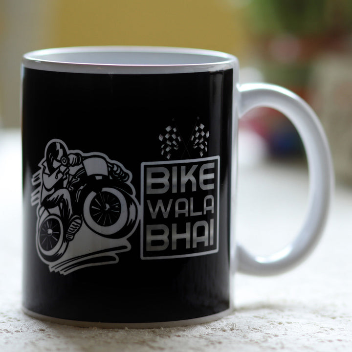 Bike Wala Bhai Ceramic Mug - Perfect Gift for Bikers