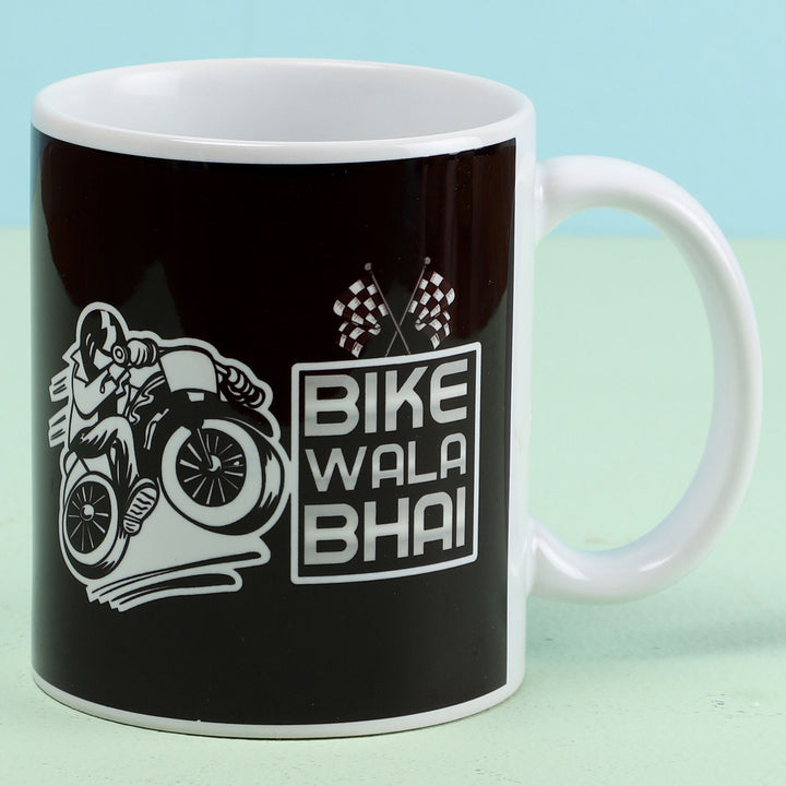 Bike Wala Bhai Ceramic Mug - Perfect Gift for Bikers