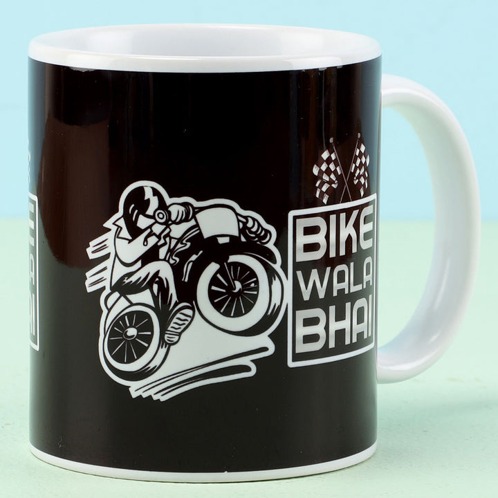 Bike Wala Bhai Ceramic Mug - Perfect Gift for Bikers