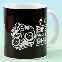Bike Wala Bhai Ceramic Mug - Perfect Gift for Bikers
