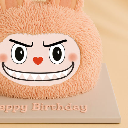 Delightful Birthday Labubu Mischief Cake