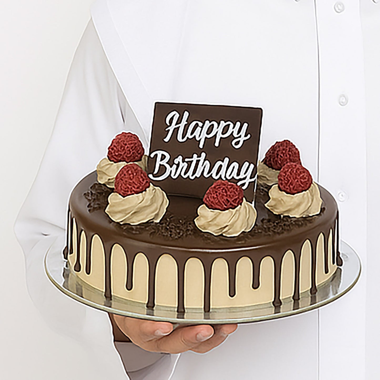 Celebrate in Style: Birthday Buzz Combo with Balloons and Cake