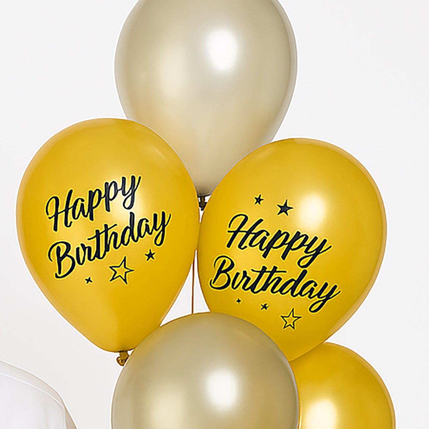 Celebrate in Style: Birthday Buzz Combo with Balloons and Cake