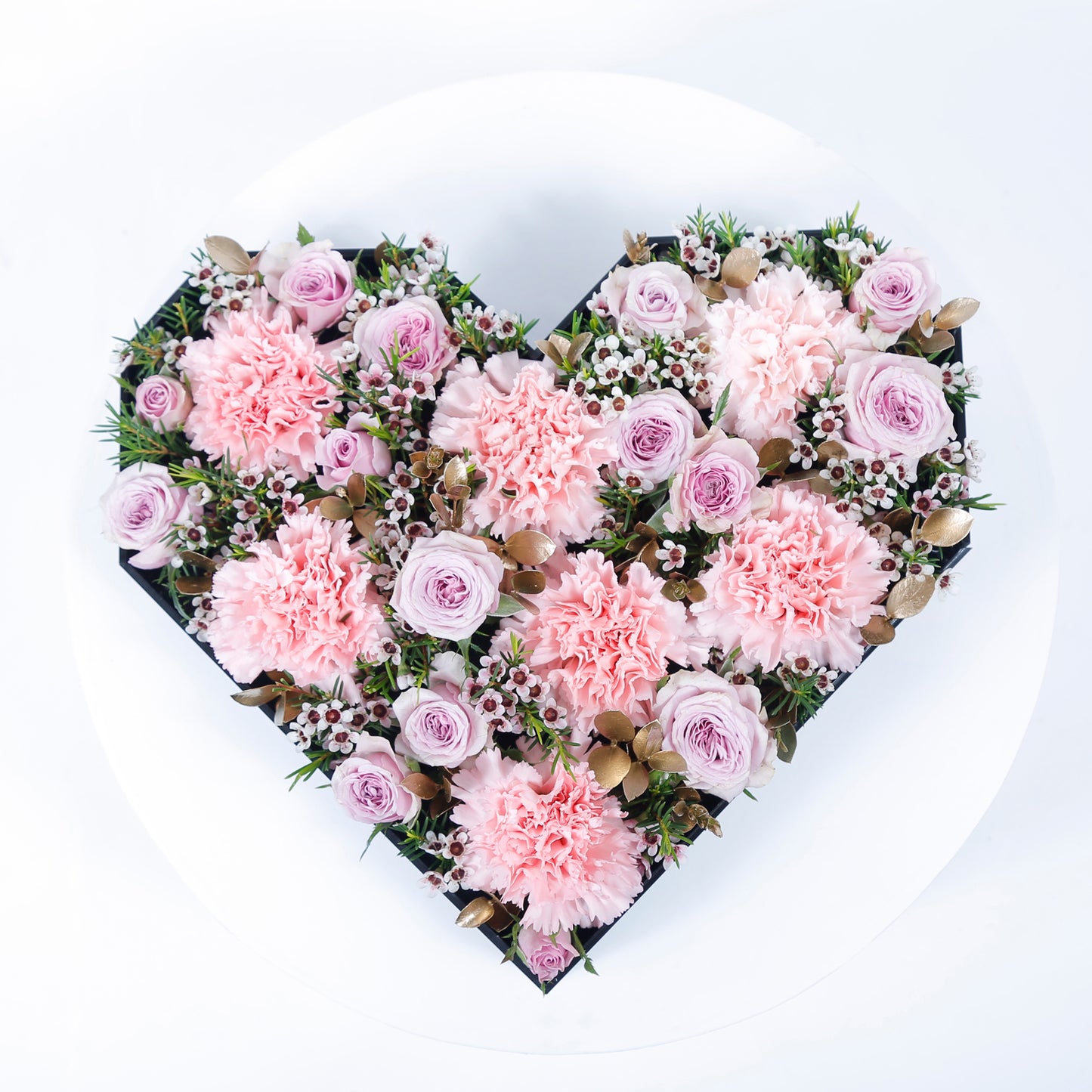 Celebrate Graduation with the Blushing Blossoms Heart Box