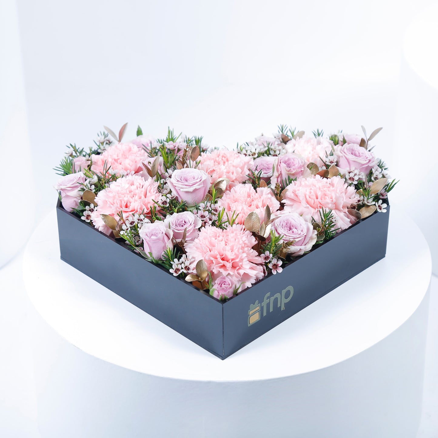 Celebrate Graduation with the Blushing Blossoms Heart Box