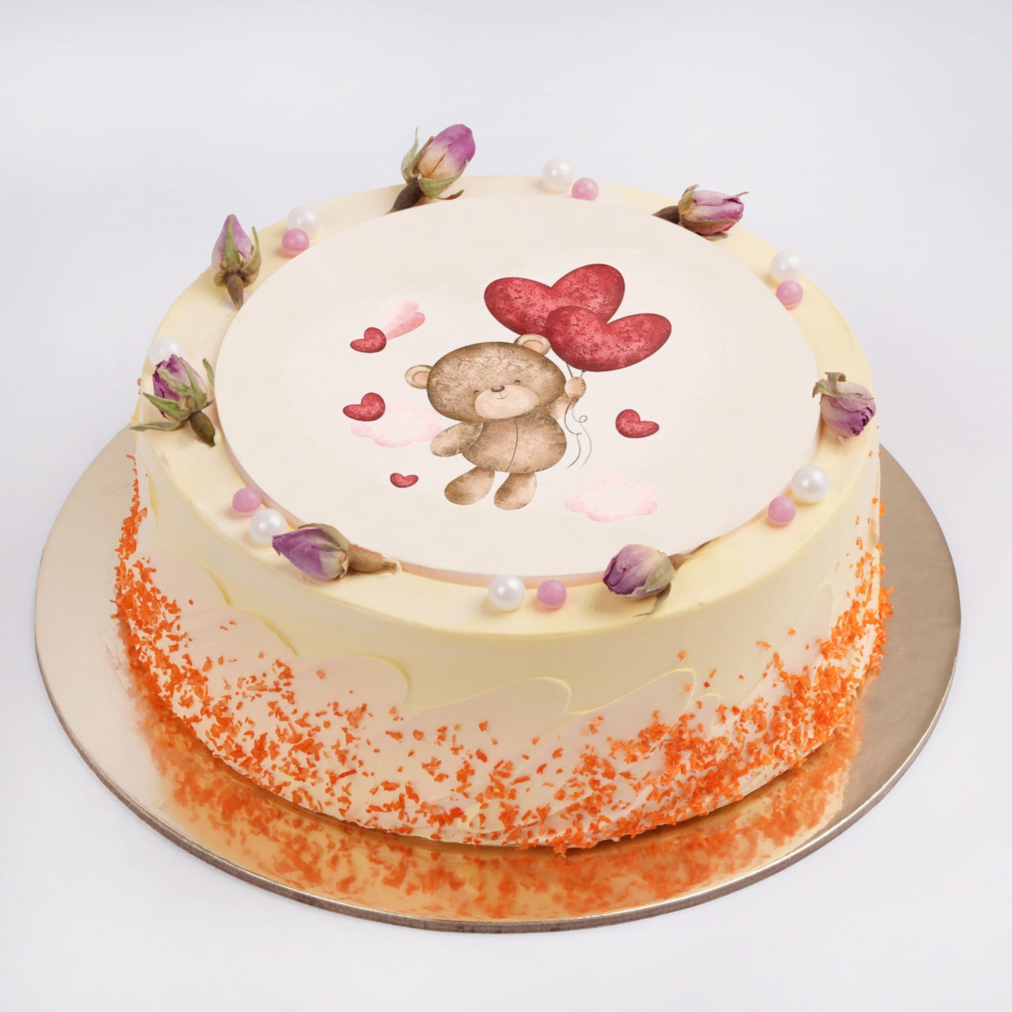 Blushing Romance Cake