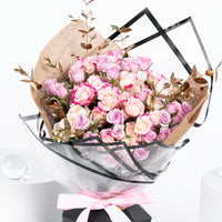 باقة شفق الخجل الرائعة للمناسبات الأنيقة