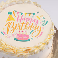 Delicious Chocolate Birthday Cake