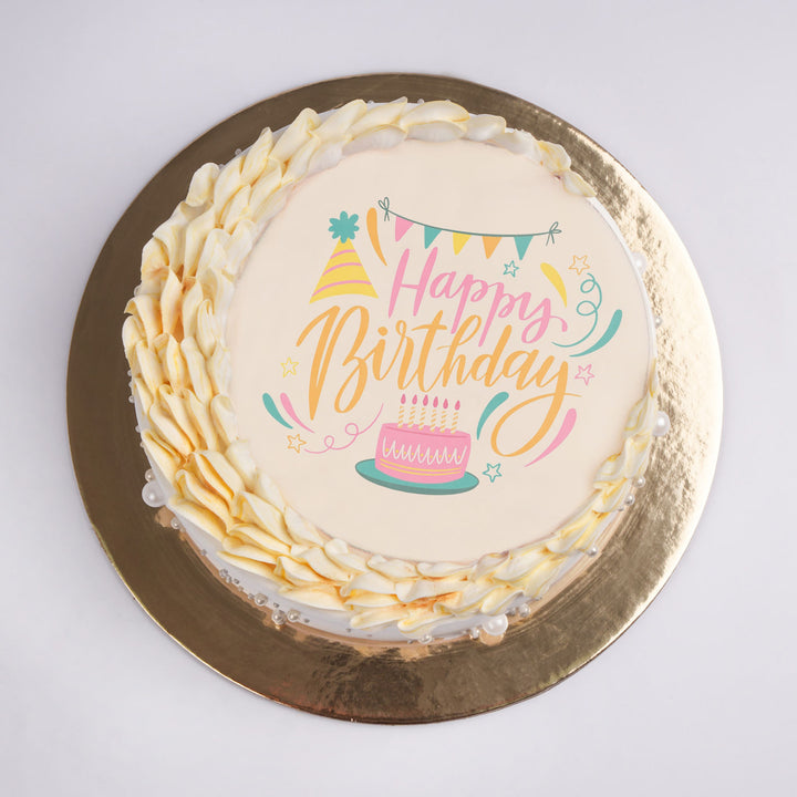 Delicious Chocolate Birthday Cake