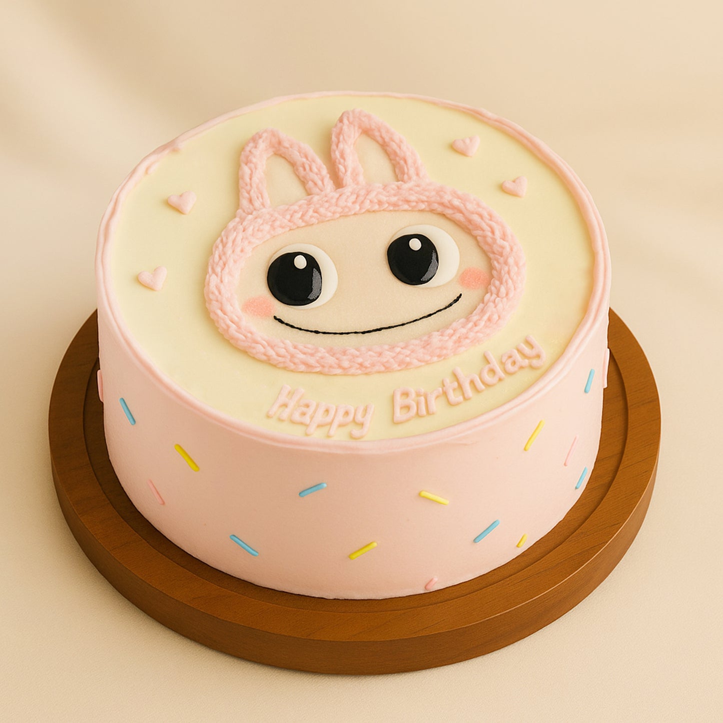 Cheekie Labubu Birthday Cake