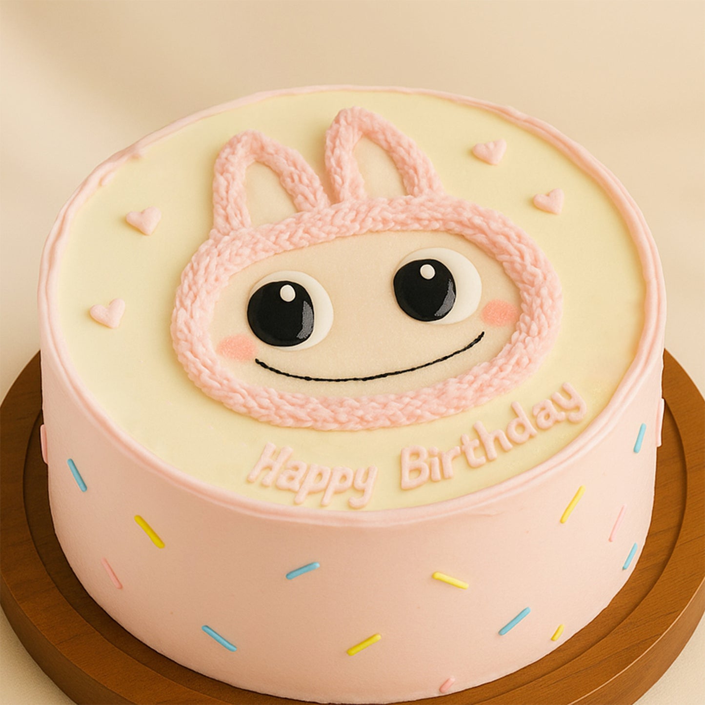 Cheekie Labubu Birthday Cake