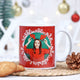كوب الخزف لعيد الميلاد - تصميم مخصص ومبهج
