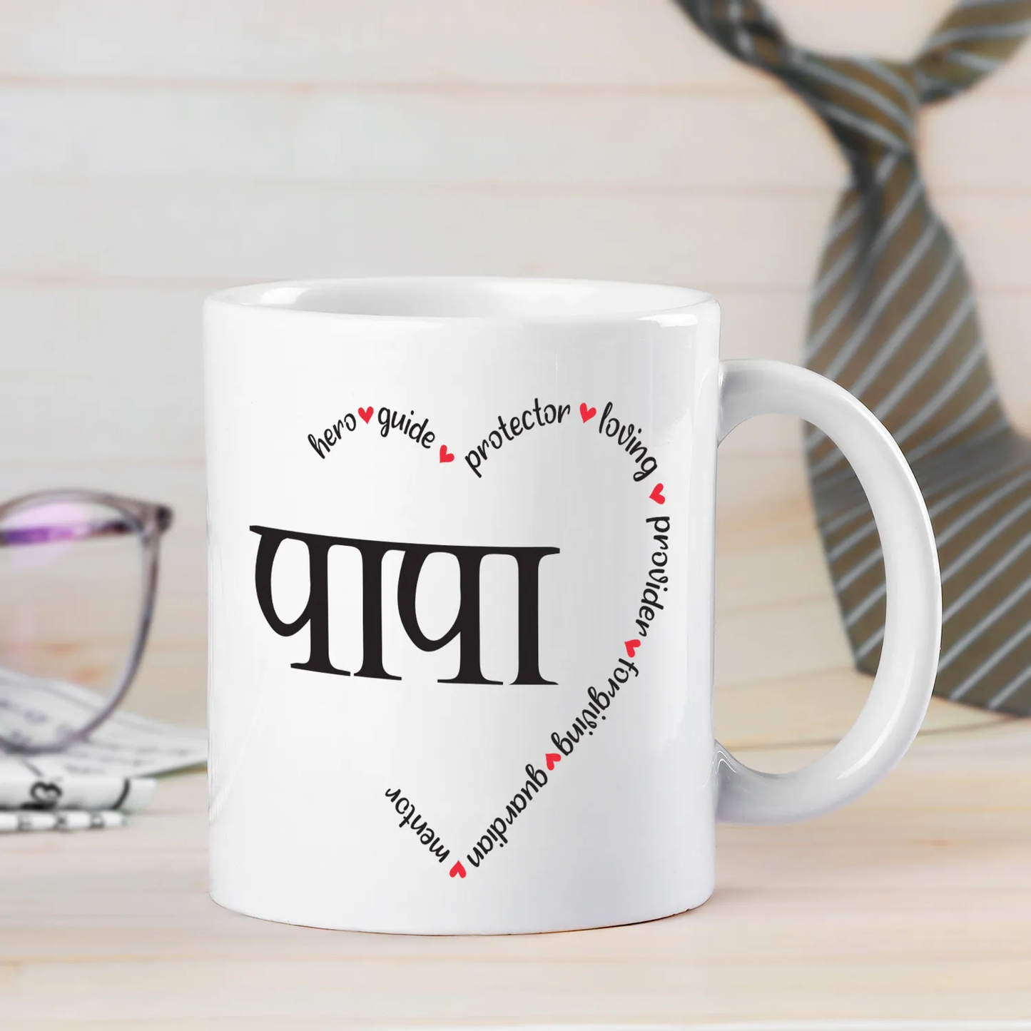 Heartfelt Ceramic Coffee Mug for Dad - Perfect Gift for Father's Day