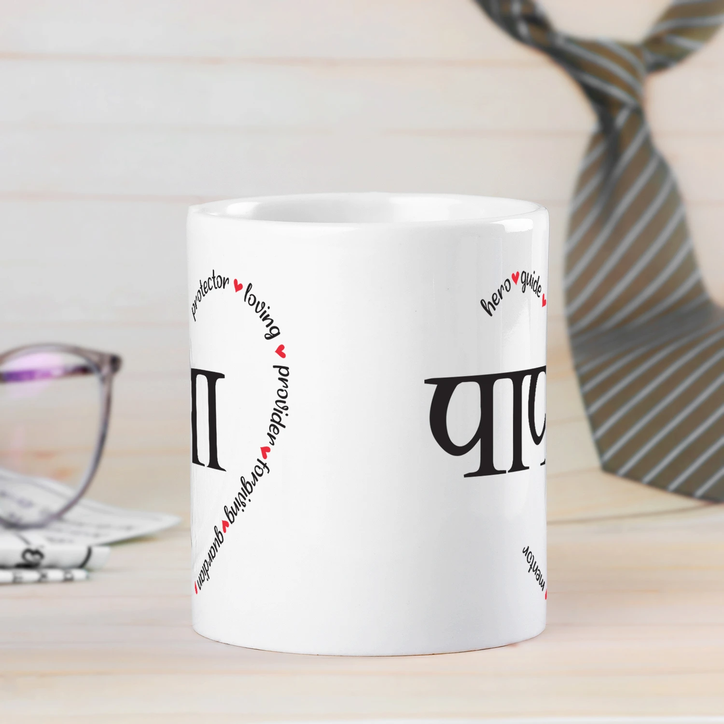 Heartfelt Ceramic Coffee Mug for Dad - Perfect Gift for Father's Day