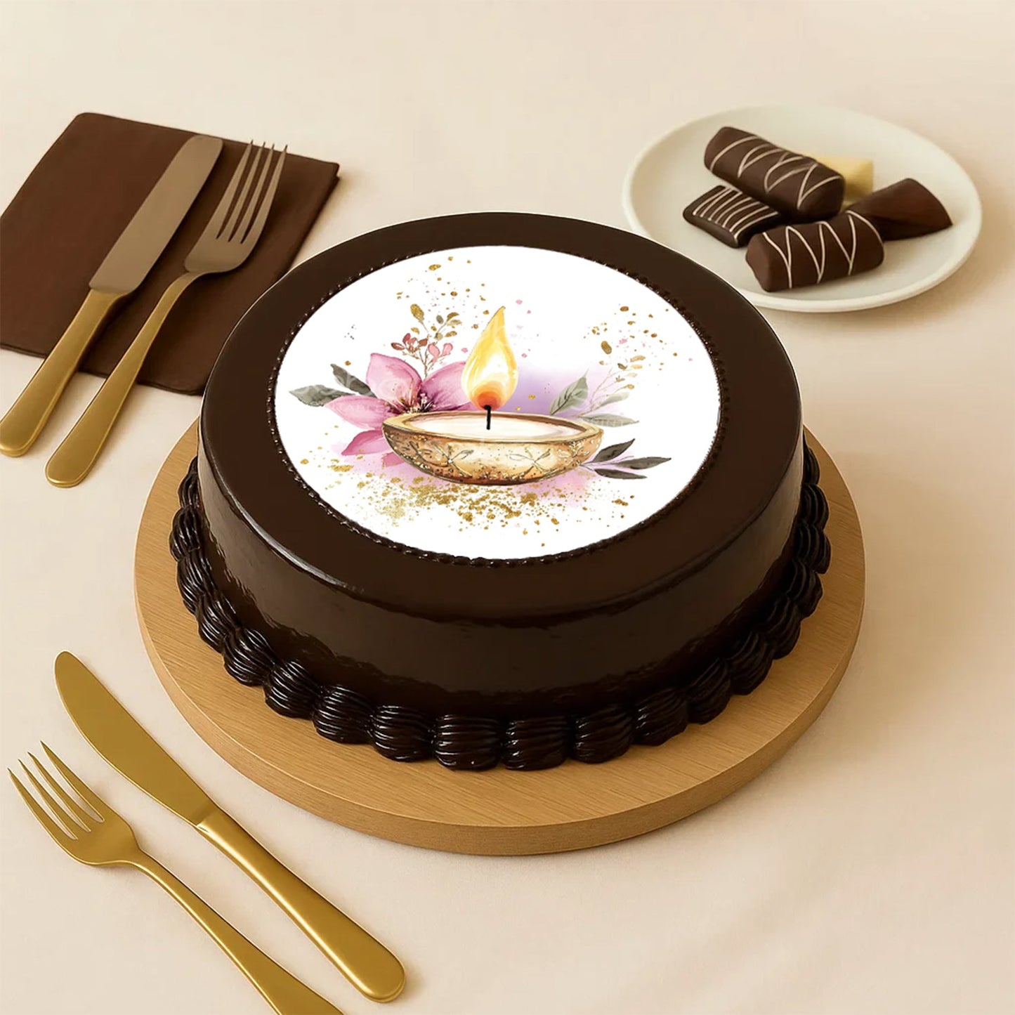 Diwali Delicious Chocolate Cake