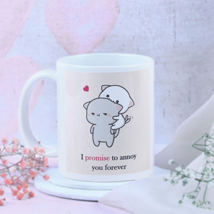 Forever Annoying Love Mug - Cute and Quirky Gift for Couples
