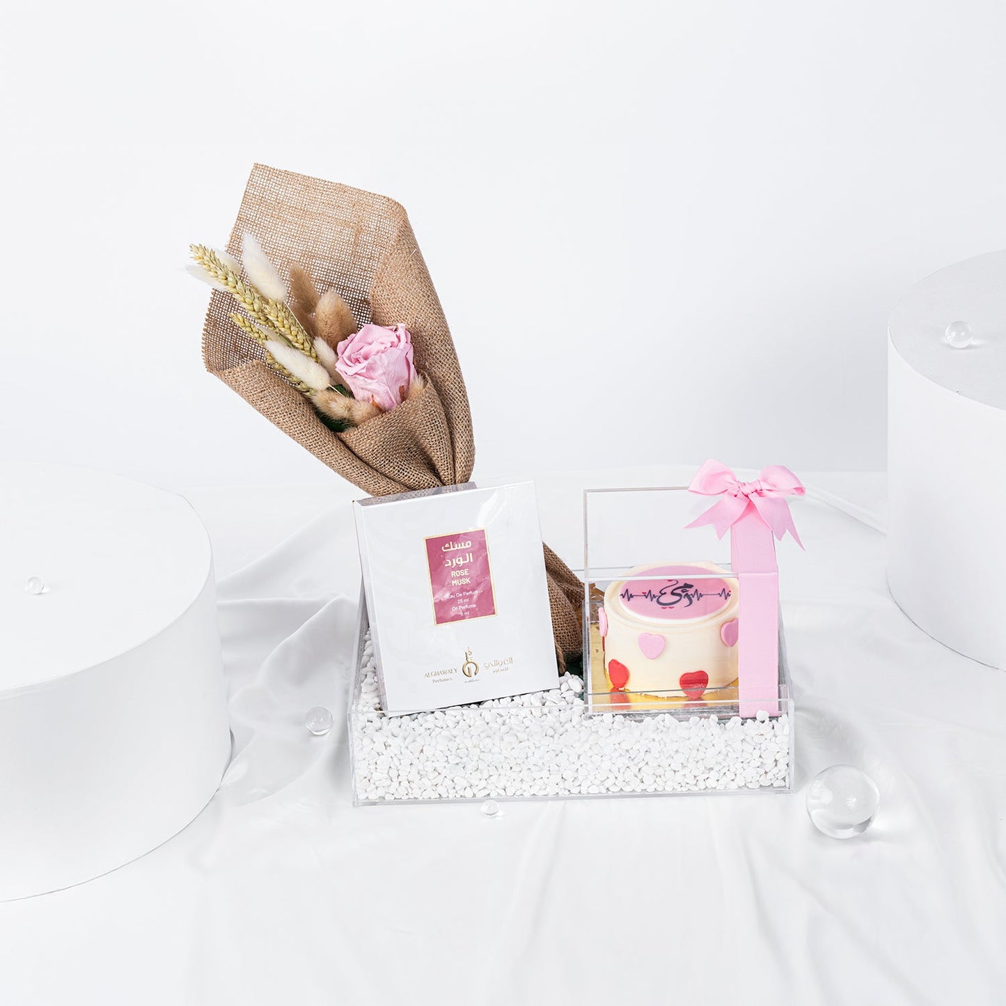 Elegant Forever Pink Treasure Tray for Mom - A Heartfelt Gift