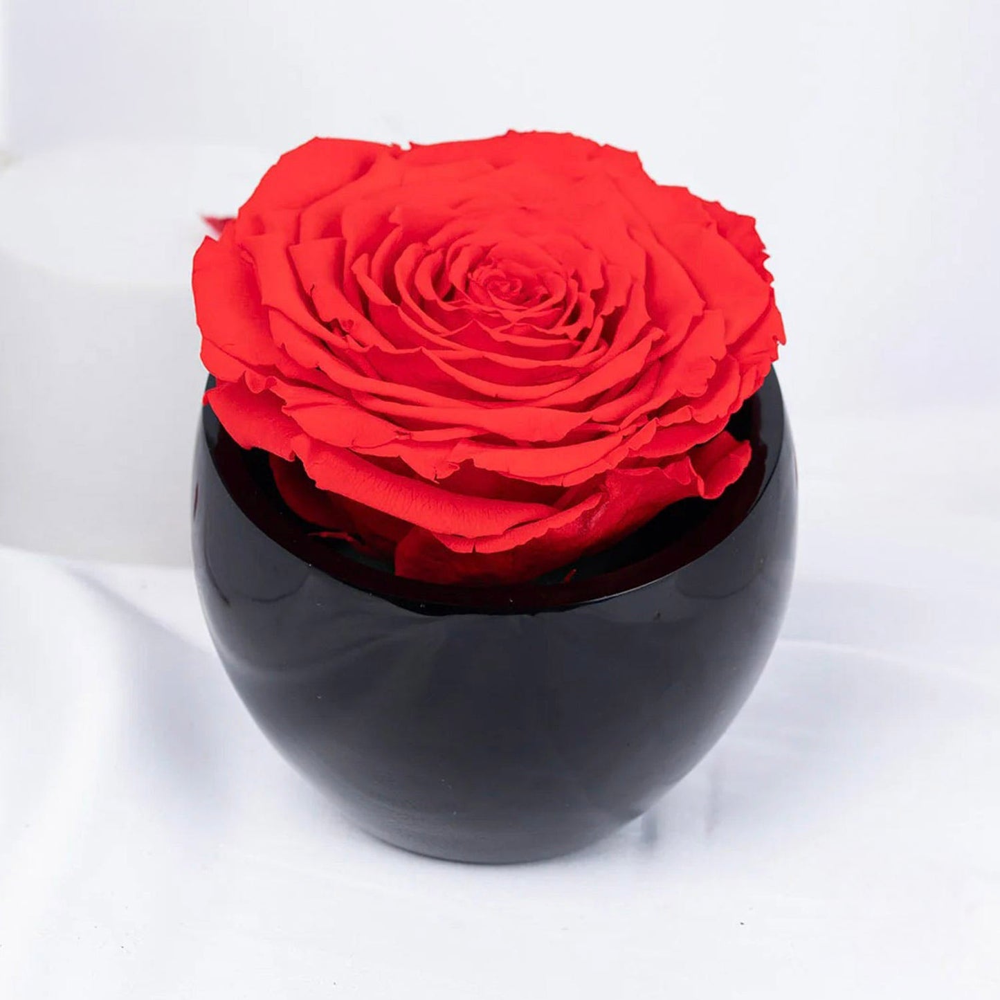Forever Red Crystal Vase | Eternal Love Red Rose Arrangement