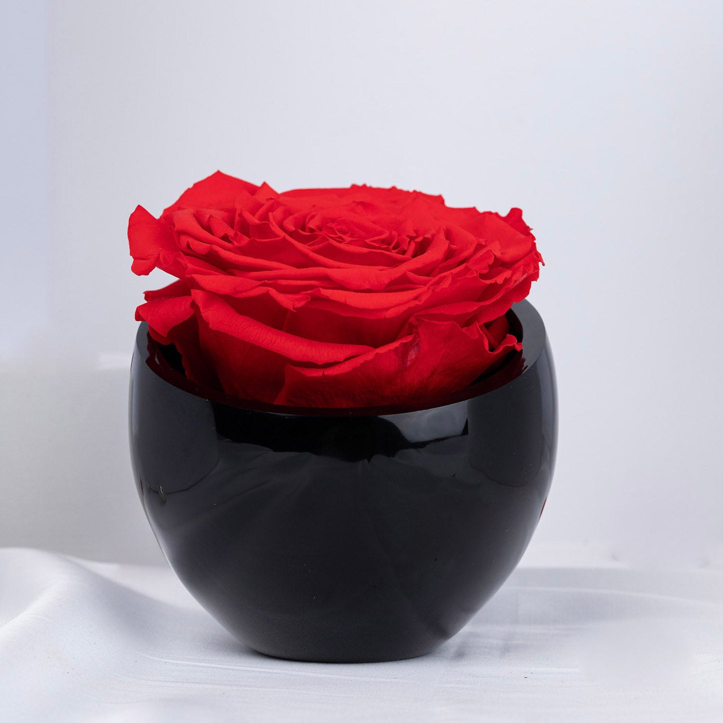 Forever Red Crystal Vase | Eternal Love Red Rose Arrangement