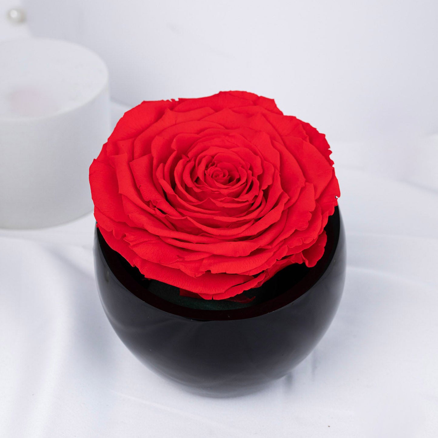 Forever Red Crystal Vase | Eternal Love Red Rose Arrangement