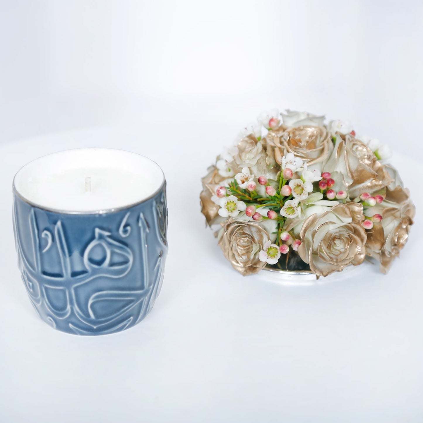 Glow Fruit Candle - Baby Rose