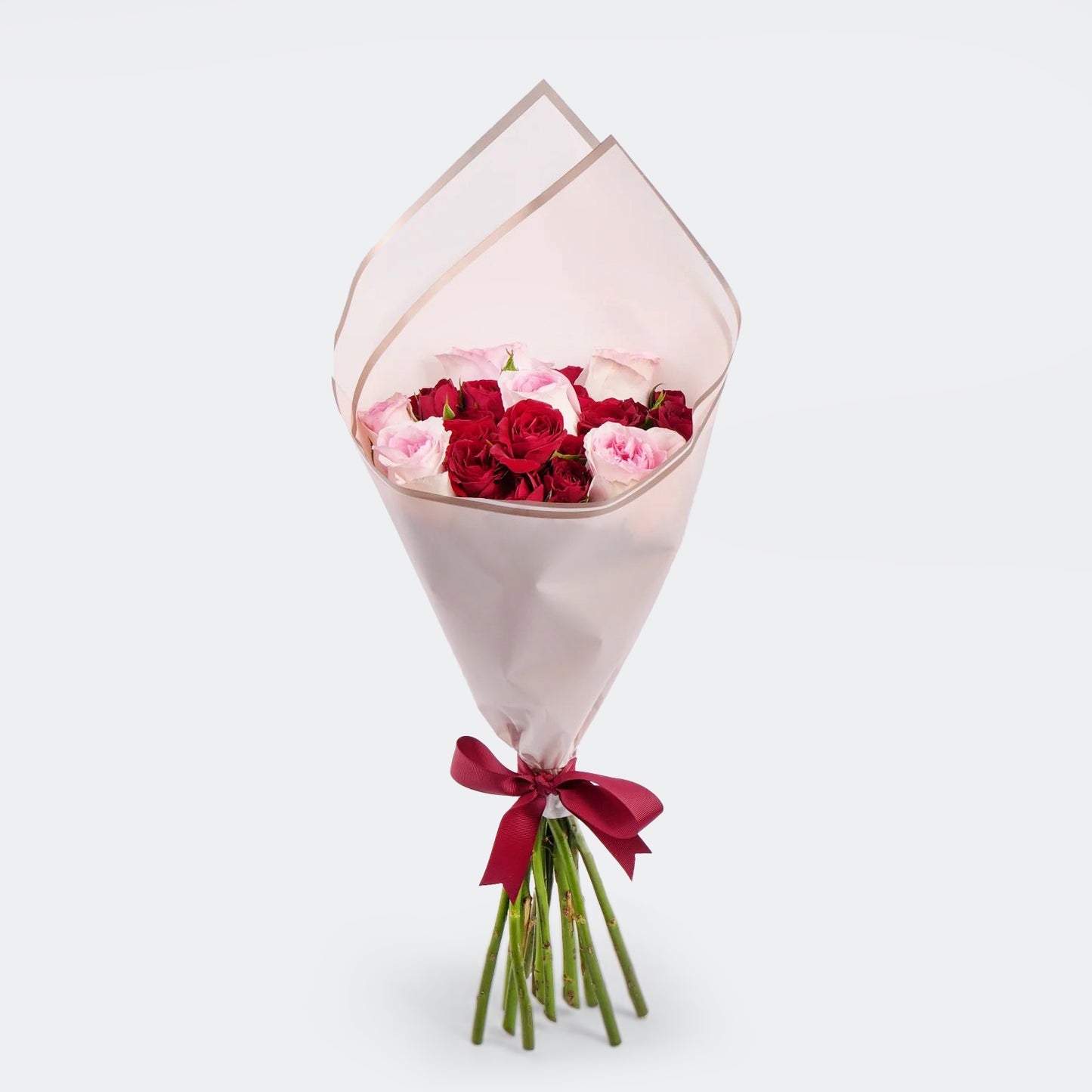 Elegant Godiva Navy Blue Velvet Heart Gift Box with 12 Assorted Chocolates & Charming Pink Bouquet