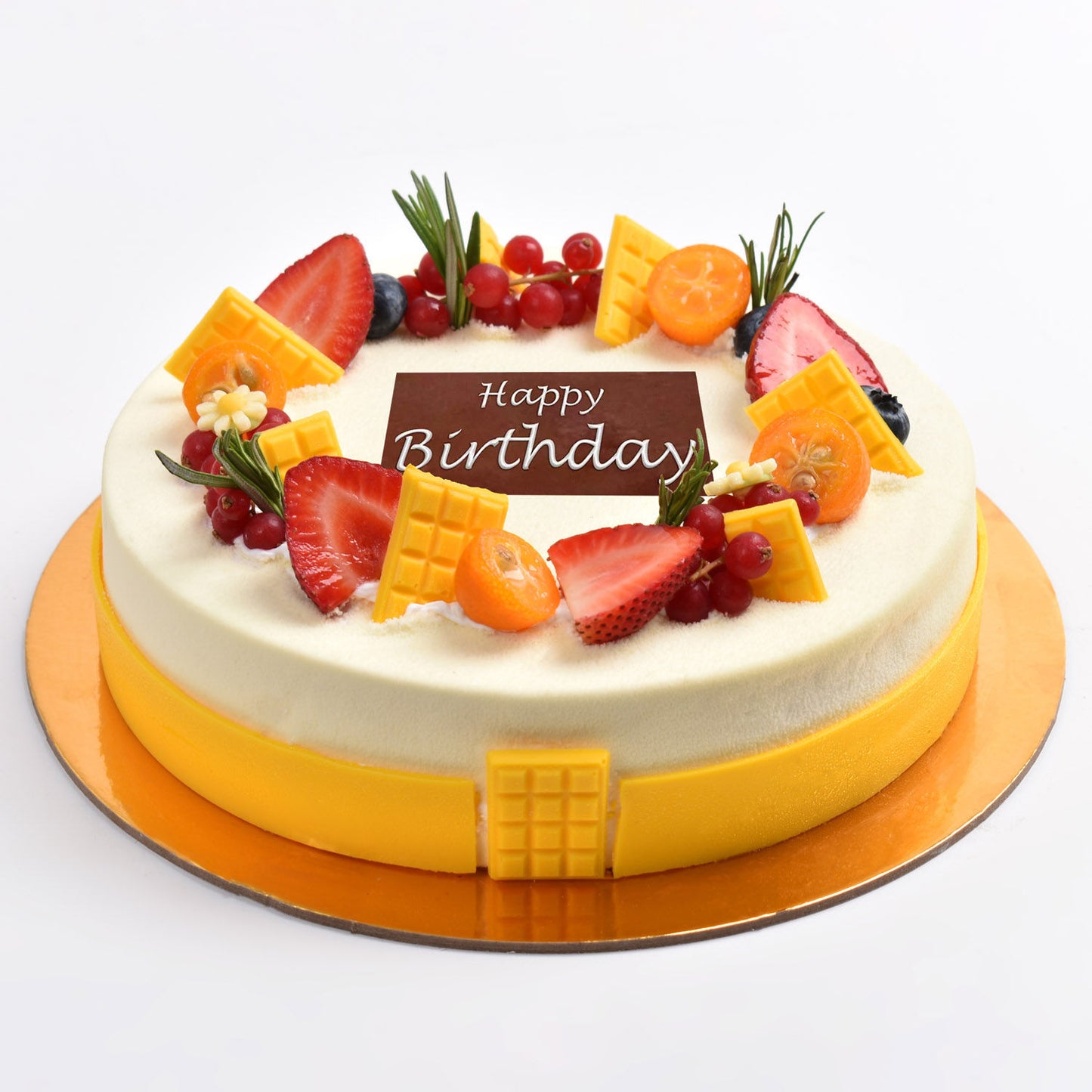Delicious Half Kg Vanilla Berry Cake for Birthdays