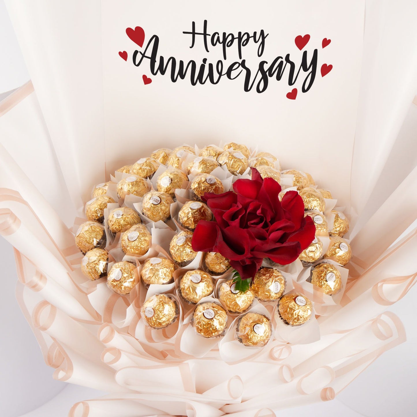Happy Anniversary Rocher Bouquet