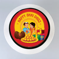 كيكة شوكولاتة نصف كيلو لذيذة لعيد بهائي دوج - مثالية للاحتفالات