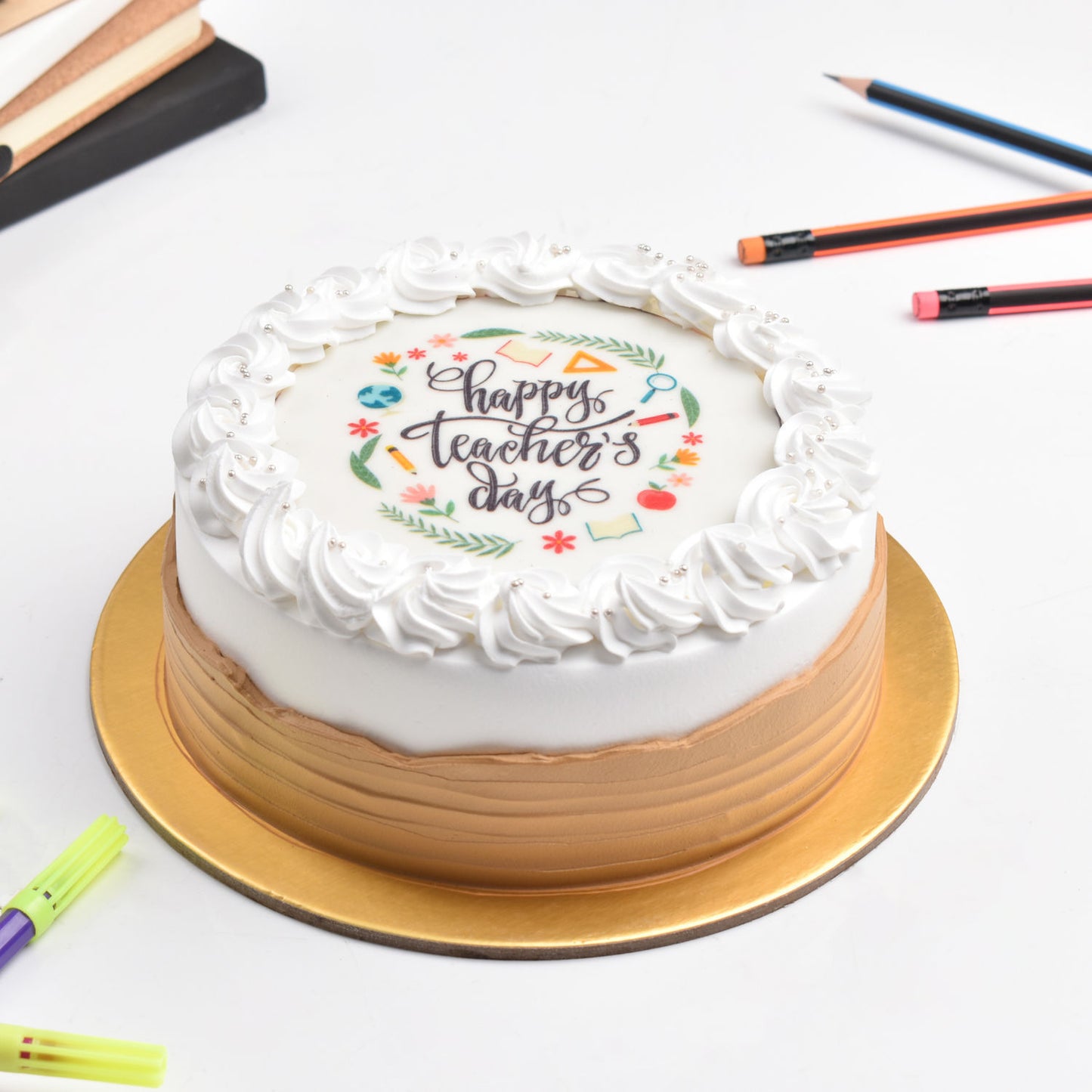 Delicious Happy Teachers Day Chocolate Cake - 500g