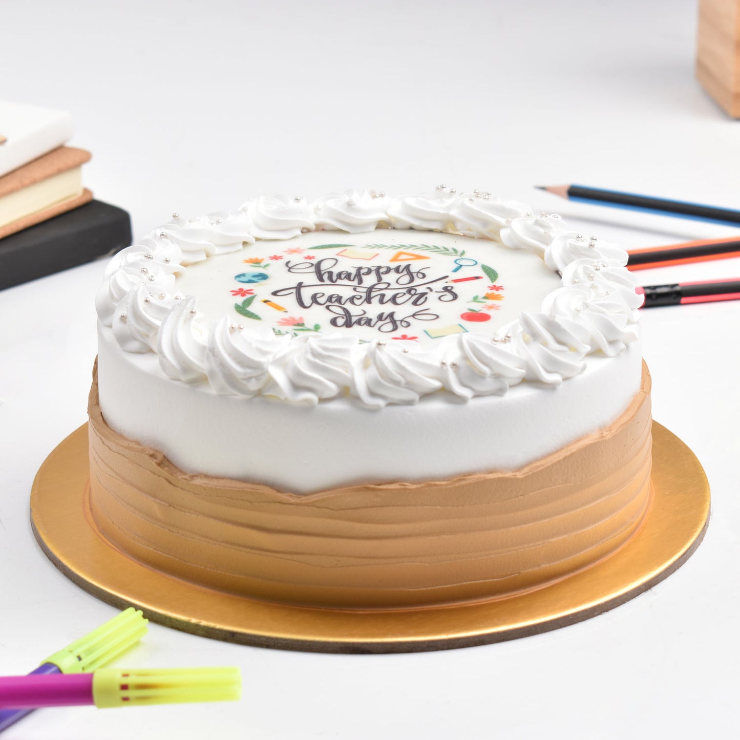 Delicious Happy Teachers Day Chocolate Cake - 500g