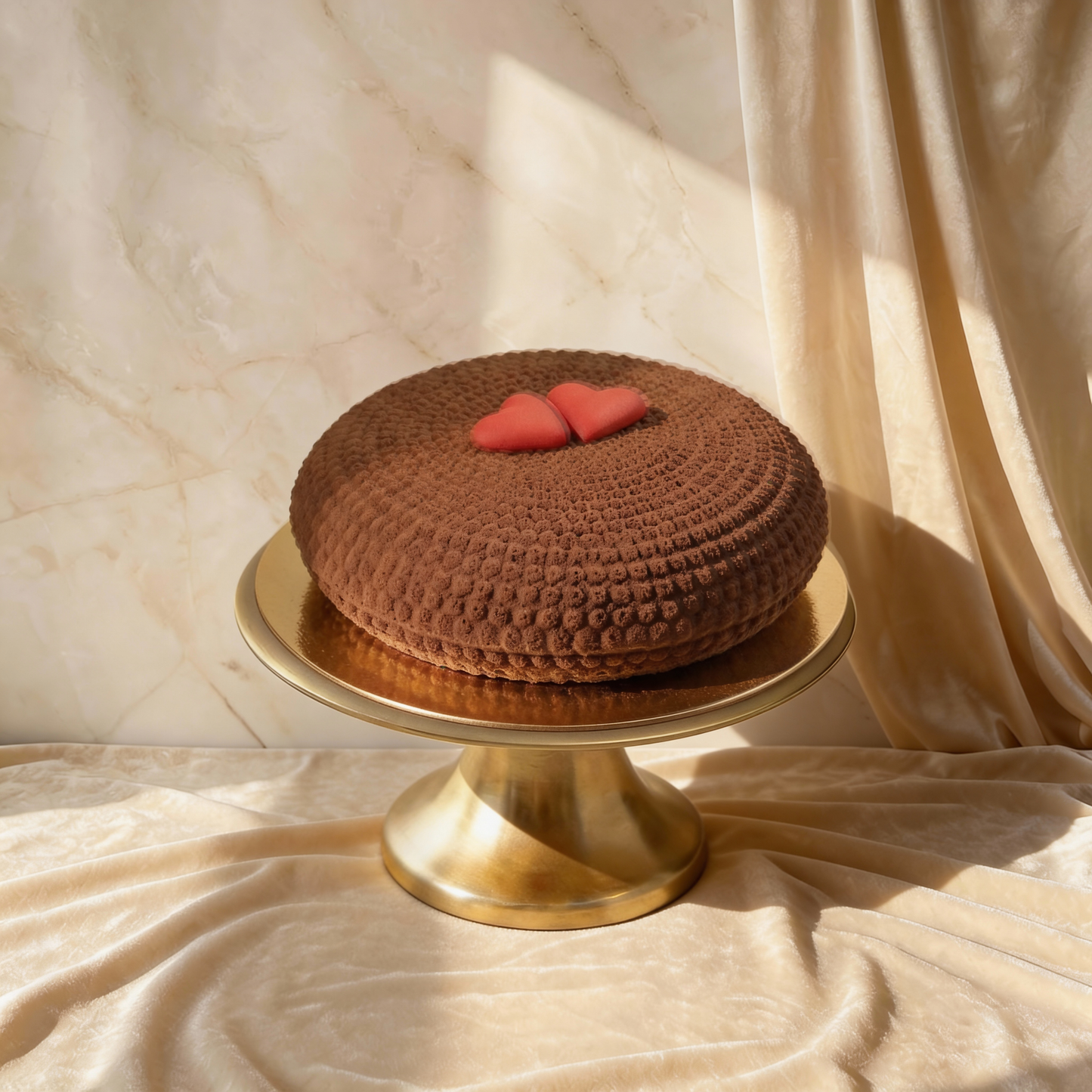Decadent Valentine Chocolate Mousse Cake 500gm – A Sweet Symphony of Love