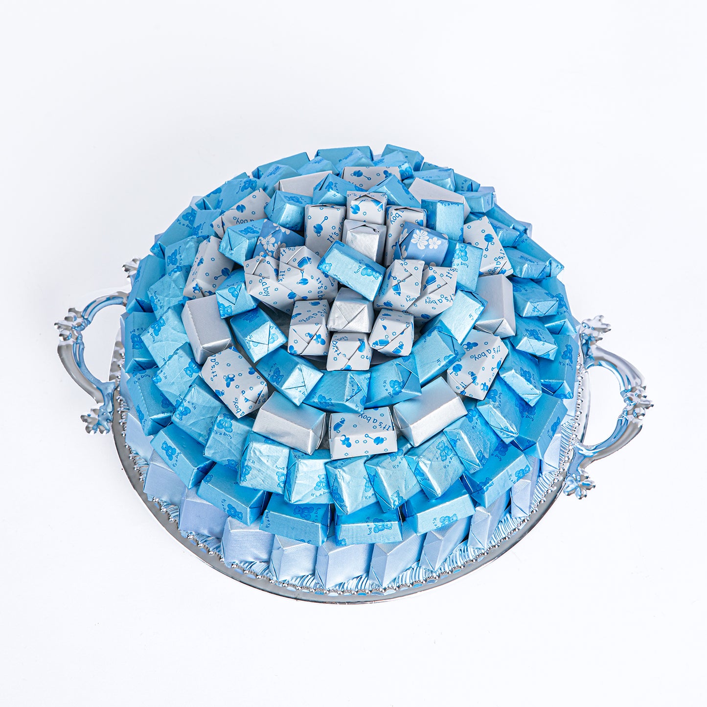 Deluxe 'It's a Boy' Belgian Chocolate Tray - Perfect for Celebrations