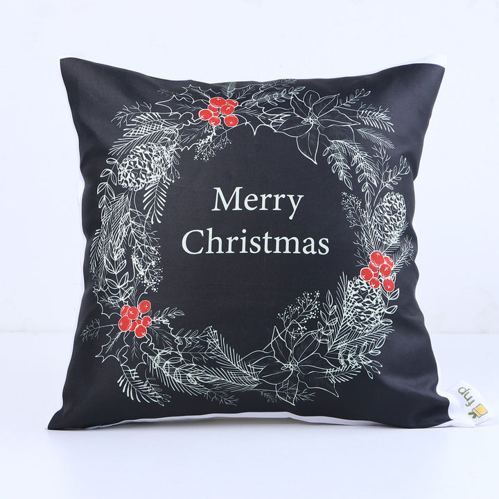 وسادة عيد الميلاد السعيدة - مجموعة التحيات البهيجة