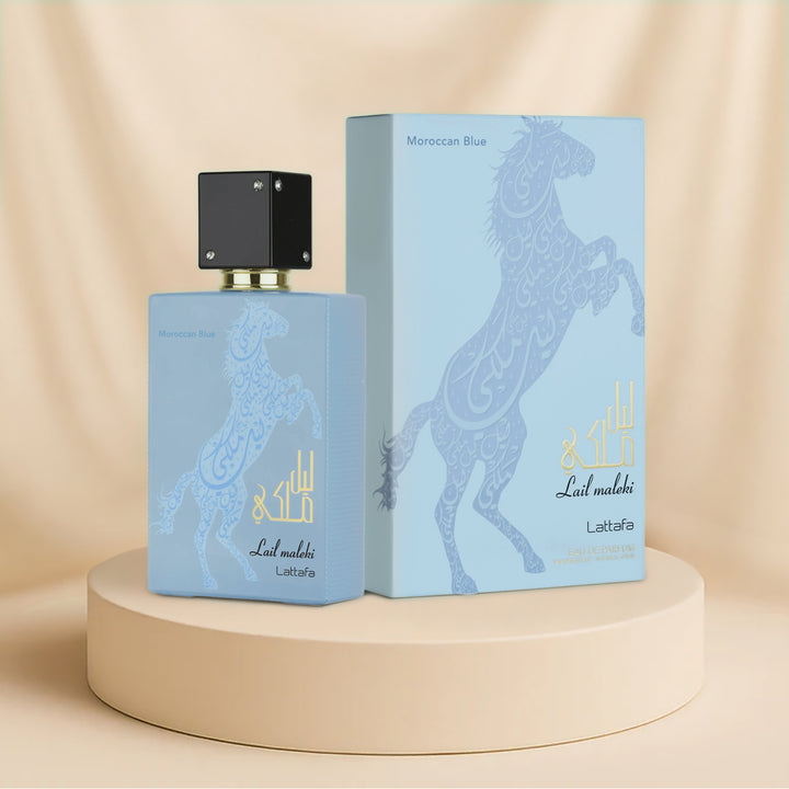 عطر ليل ملكي المغربي الأزرق | 100 مل | عطر فاخر للرجال