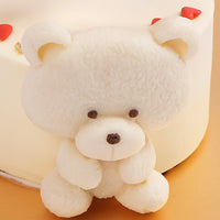 Love Bite Delight Chocolate Cake with Adorable Teddy Design