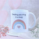 Love Filled Mug: Send a Hug in a Mug with Heartwarming Design