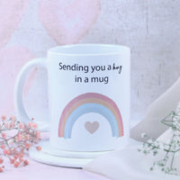 Love Filled Mug: Send a Hug in a Mug with Heartwarming Design