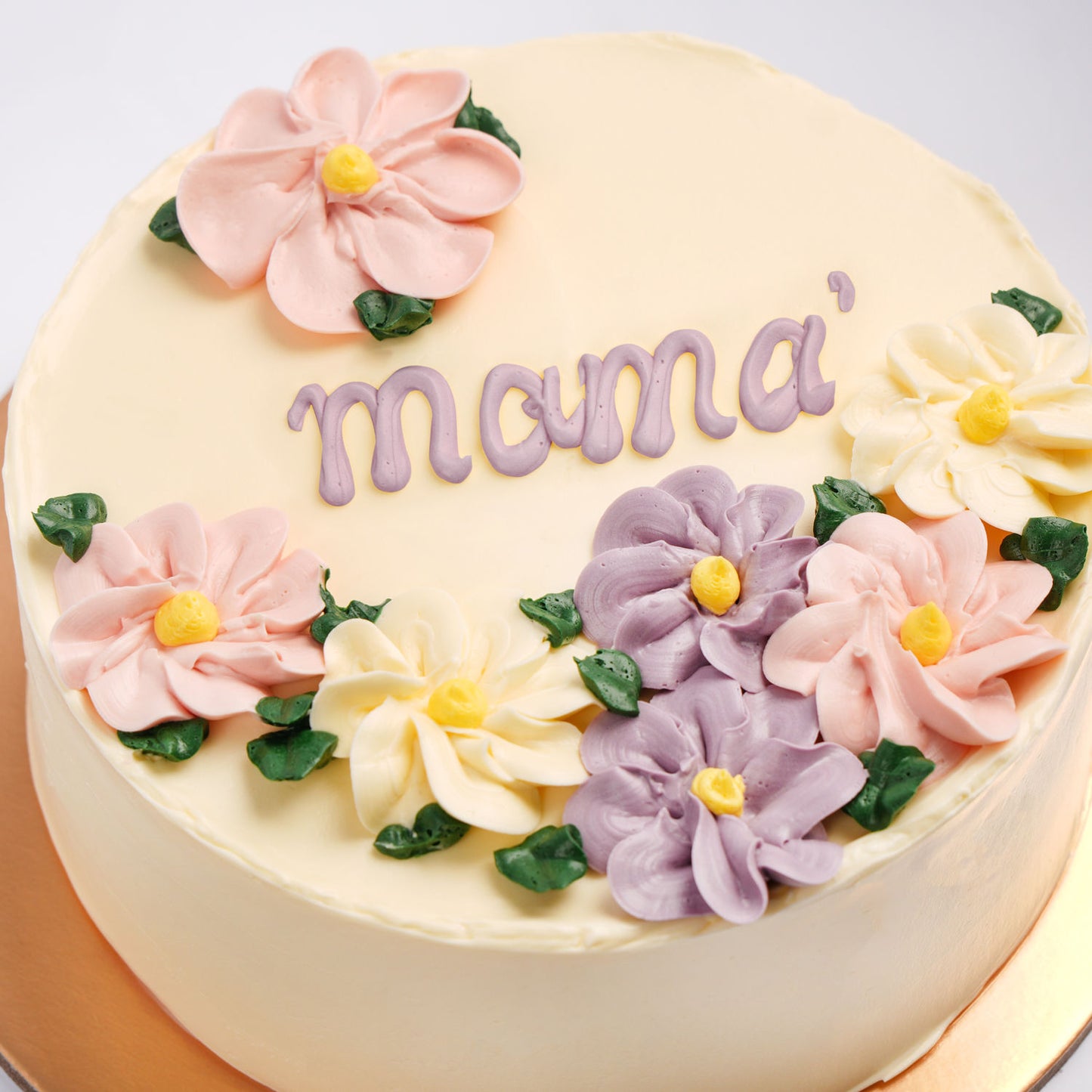 Mama's Floral Celebration Chocolate Cake - Perfect for Cherished Moments